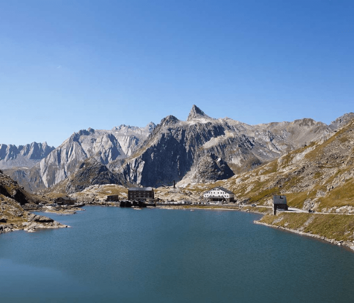 Valle de Aosta en camper o autocaravana Gran San Bernardo