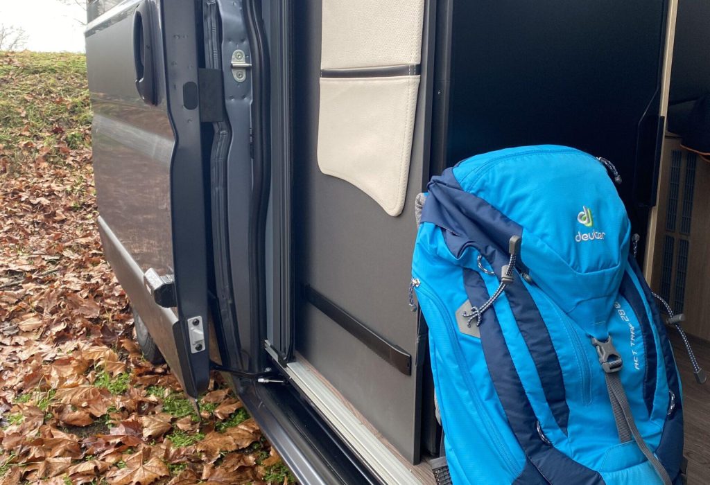 entrada nueva camper